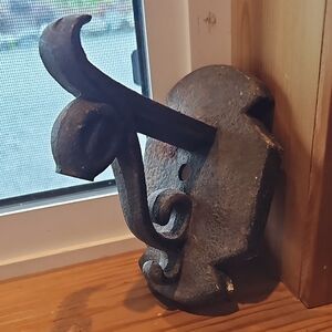 Rustic Cast Iron Wall Hook